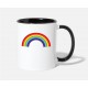 Ainbow Arc-En-Ciel White/Black Mugs